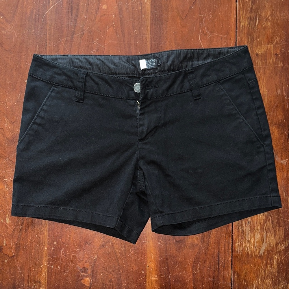 Volcom Black Casual Shorts